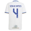 Officiële Voetbalshirt Real Madrid Sergio Ramos 4 Thuis 2021-22 - Heren